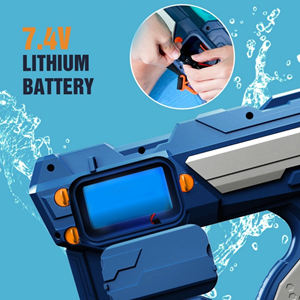 تفنگ اسباب بازی آب پاش شارژی بزرگ Electric Rechargeable Water Gun_اسباب بازی